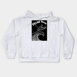 FELINE POWER Kids Hoodie